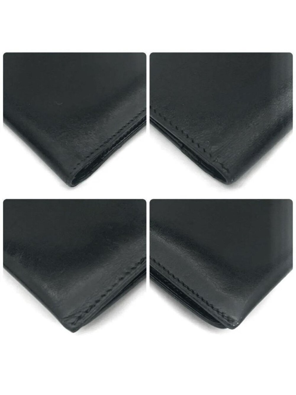 Hermes Bearn Classic Box Calf Black Wallet - Picture 5 of 10
